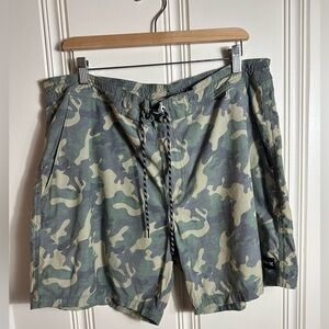 Men’s Hurley Camo Swim trunks. 36